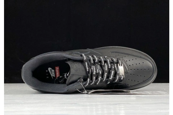  1 Force  Supreme CU9225-001 Air Nike Low Black 0321